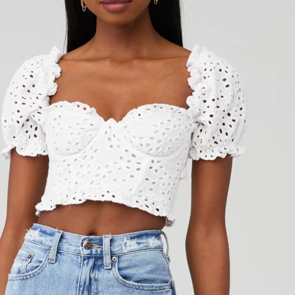 FOR LOVE & LEMONS BECCA CROP TOP